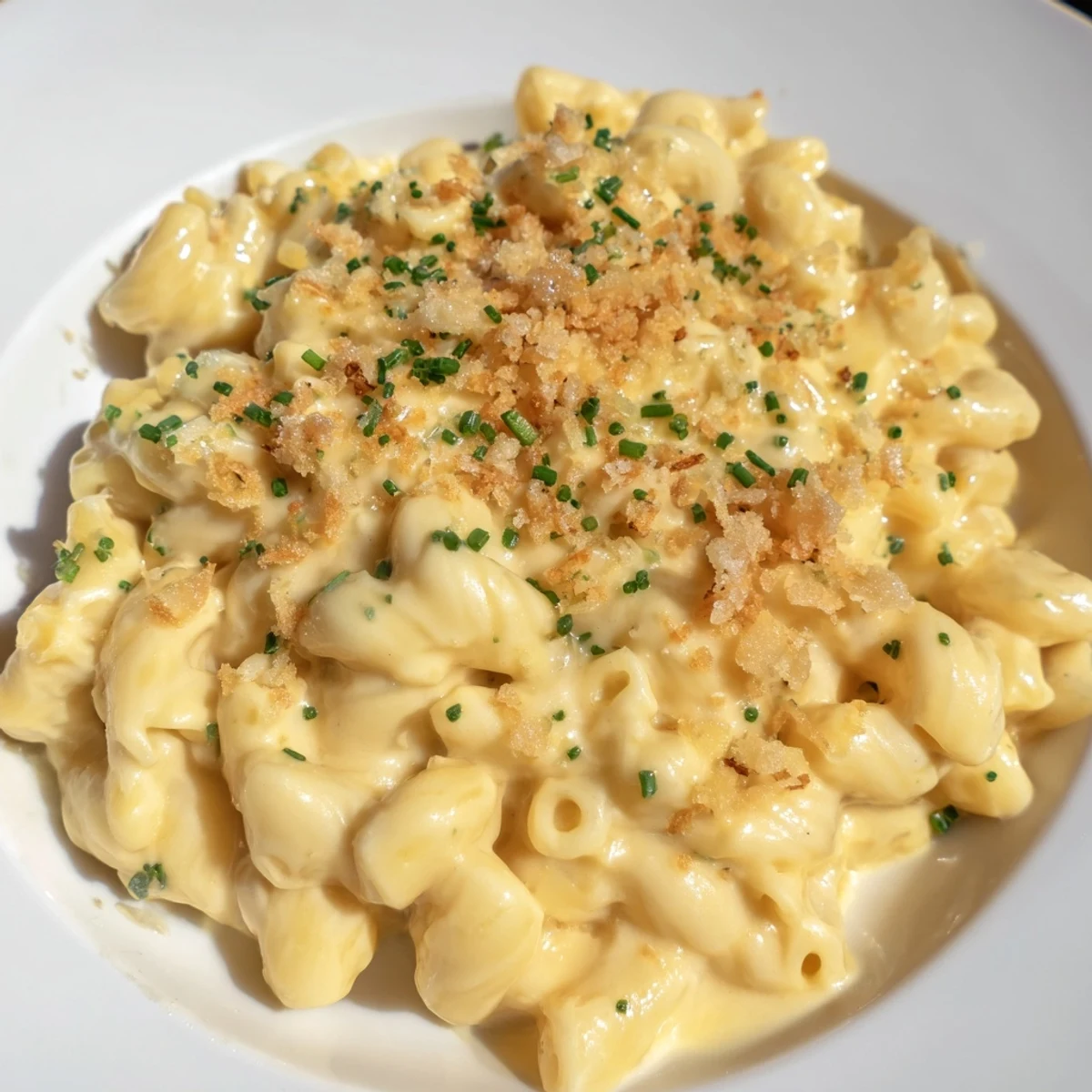 Golden Creamy Mac Cheese