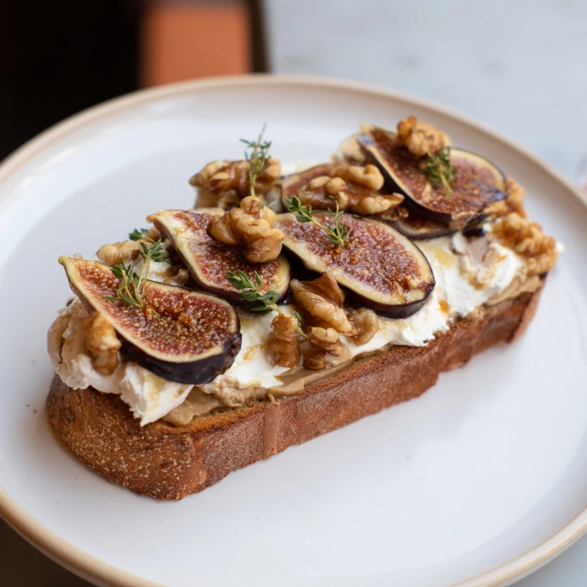 Close-up of the Royal Tapestry: a stunning appetizer revealing the rich layers and textures.