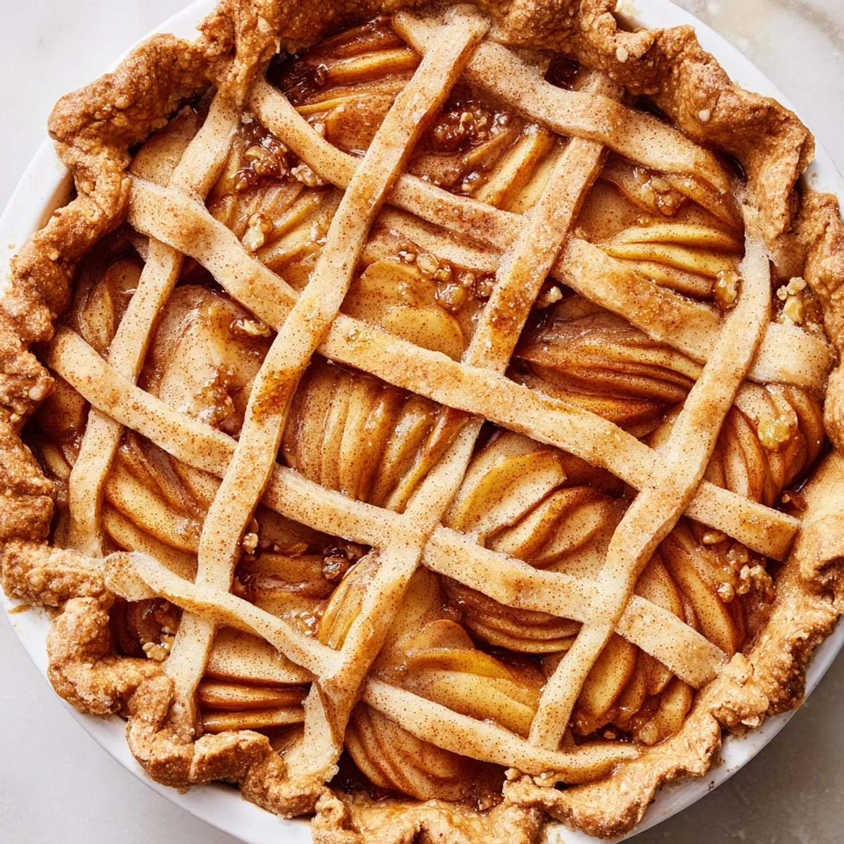 See the beautiful Lattice Orchard with perfectly arranged apple lattice, ready to enjoy.