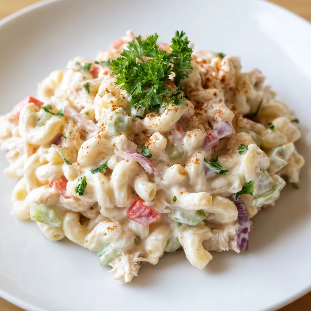 Chicken Macaroni Holiday Salad