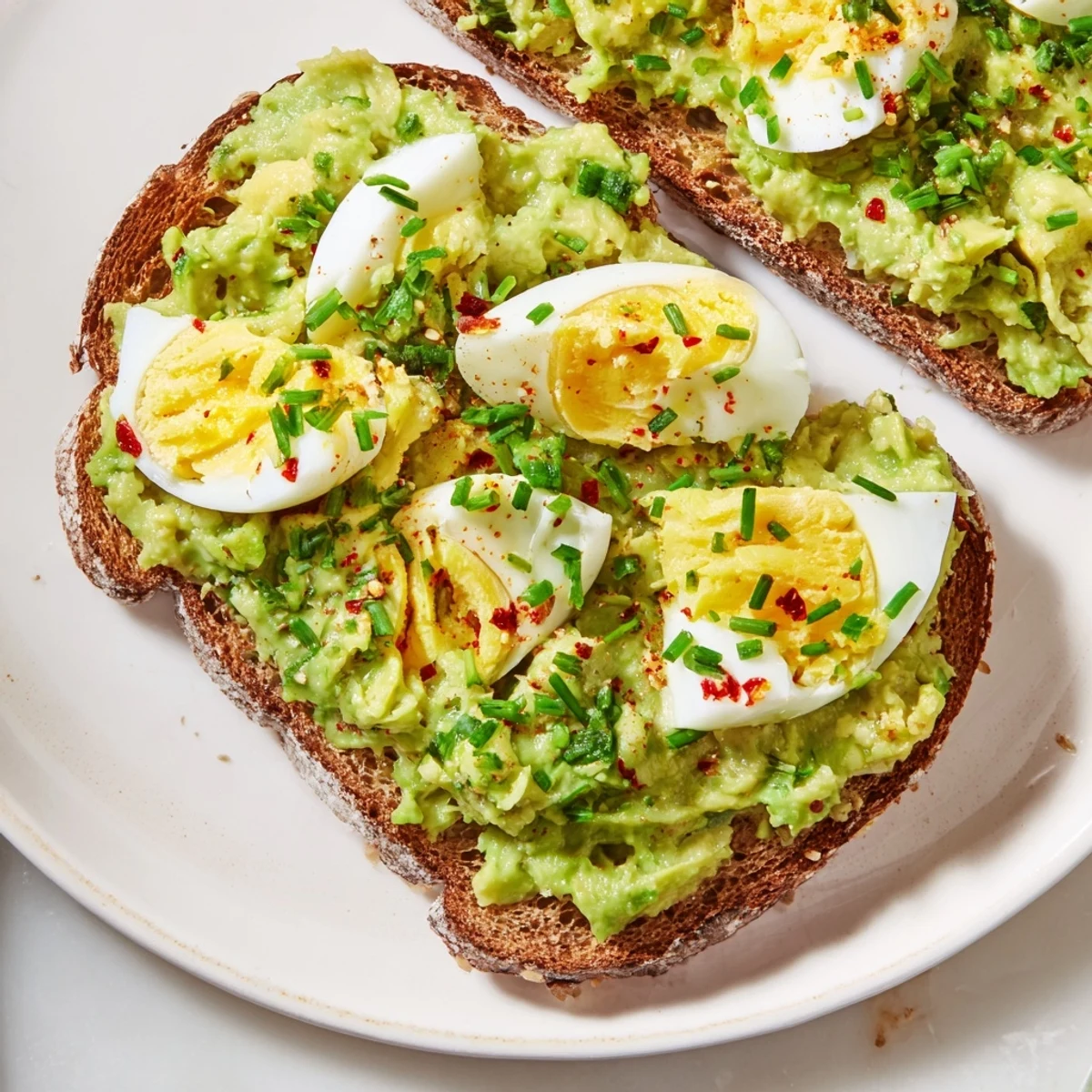 Avocado Egg Smash Toast