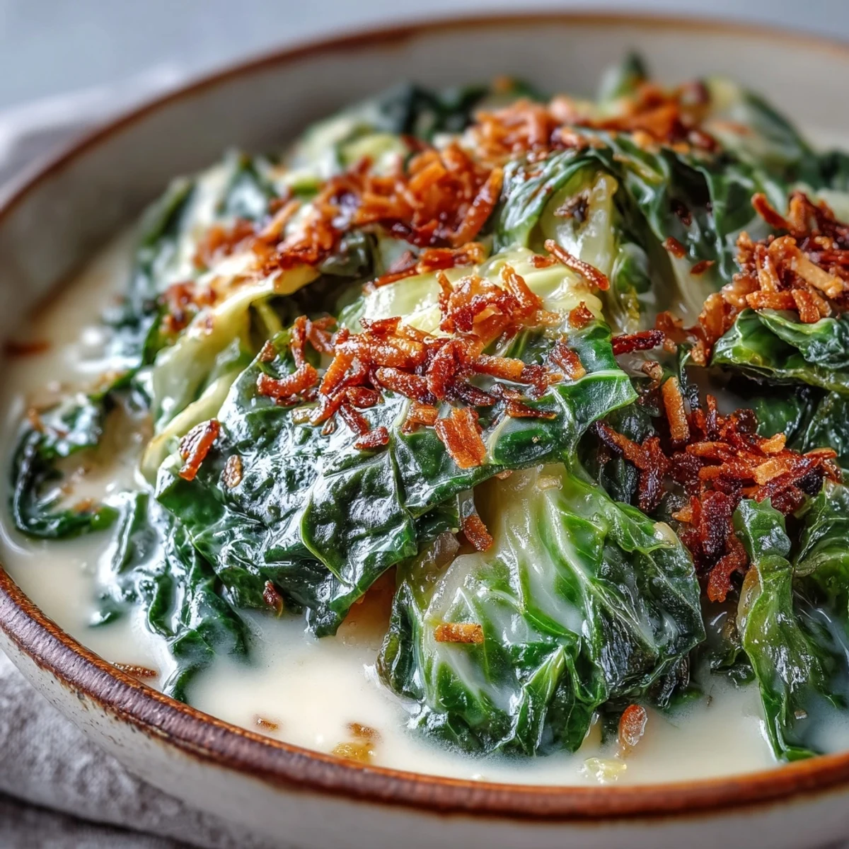 Aromatic Coconut Braised Cabbage in a warm skillet, vibrant golden sauce, perfect for vegan weeknight dinners.
