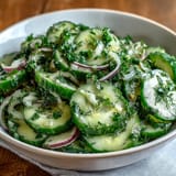 Cucumber Radish Dill Salad