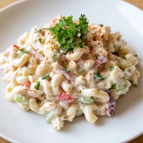 Chicken Macaroni Holiday Salad