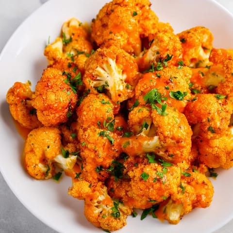 Buffalo Cauliflower Bites