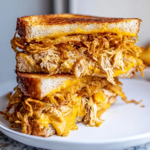 Crispy Shallot Chicken Cheese