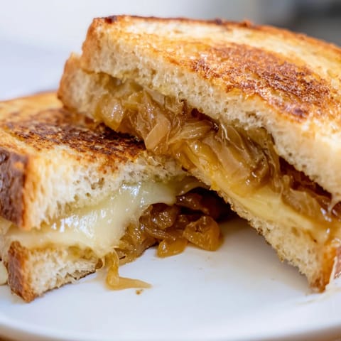 Caramelized Onion Grilled Cheese
