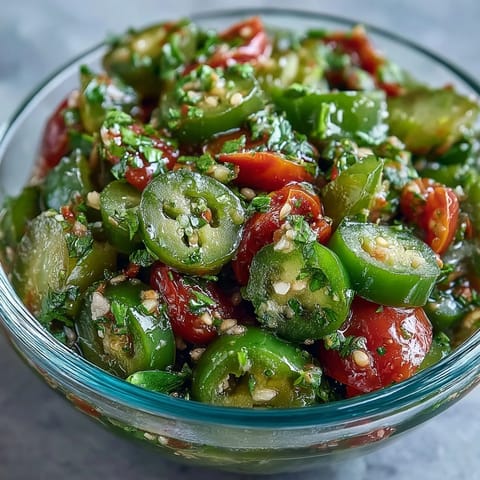 Tangy Pickle de Gallo, a bright, crunchy dip ready in minutes.