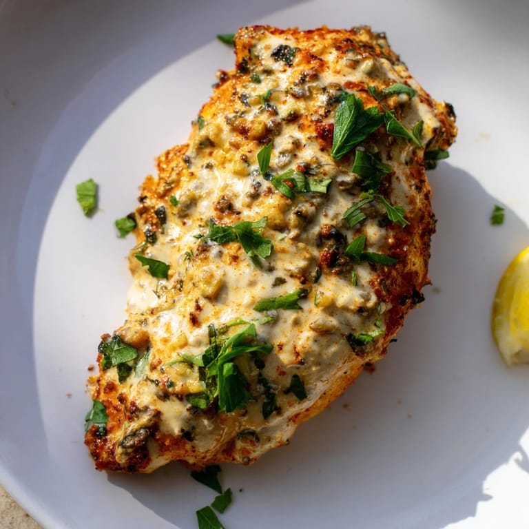 Juicy baked Greek yogurt chicken, richly flavored from the marinade and perfect for dinner.