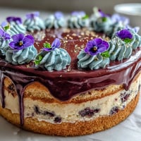 Graduation cake with edible flowers and gold leaf, perfect for celebrating academic achievements in style.