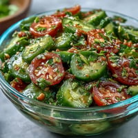 Fresh Pickle de Gallo salsa with vibrant pickles, tomatoes, and lime.